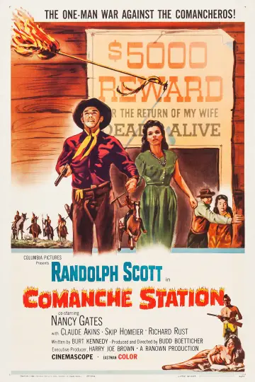 Plakat do filmu "Porwana przez Komanczów" #1044421