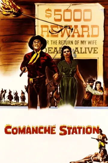 Plakat do filmu "Porwana przez Komanczów" #1044423