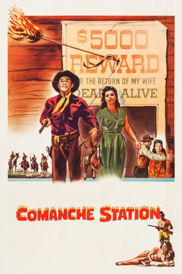 Plakat do filmu "Porwana przez Komanczów" #1044425
