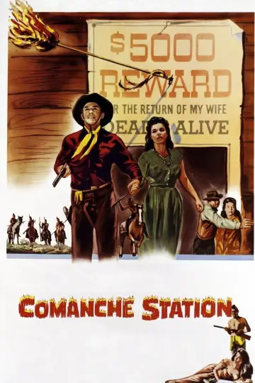 Plakat do filmu "Porwana przez Komanczów" #1044427