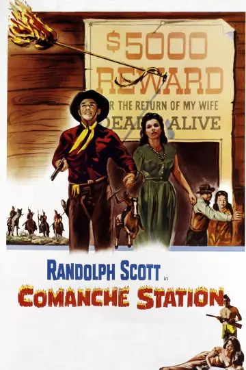 Plakat do filmu "Porwana przez Komanczów" #1044428