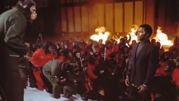 Zasłona do filmu "Podbój Planety Małp" #300703