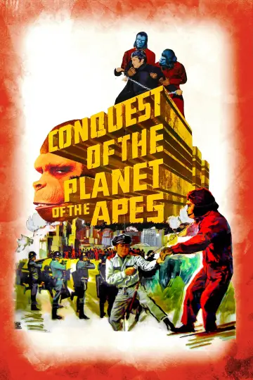 Plakat do filmu "Podbój Planety Małp" #86904