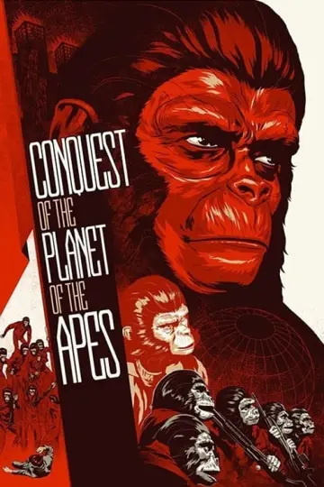 Plakat do filmu "Podbój Planety Małp" #86906