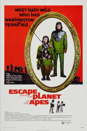 Plakat do filmu "Ucieczka z Planety Małp" #1799840
