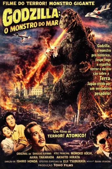 Plakat do filmu "Godzilla" #1232665