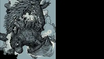 Zasłona do filmu "Godzilla kontratakuje" #940907