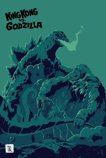 Plakat do filmu "King Kong kontra Godzilla" #1902896