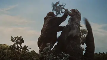 Zasłona do filmu "King Kong kontra Godzilla" #935477