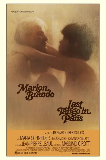 Plakat do filmu "Ostatnie tango w Paryżu" #832388