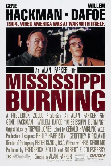 Plakat do filmu "Mississippi w ogniu" #117210