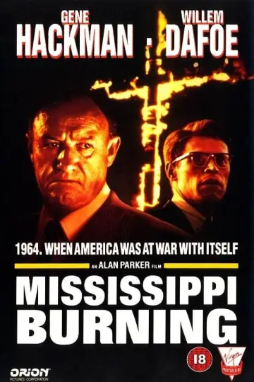 Plakat do filmu "Mississippi w ogniu" #117219