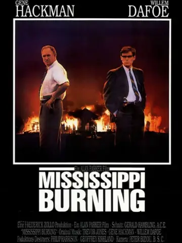 Plakat do filmu "Mississippi w ogniu" #117222