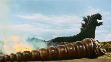 Zasłona do filmu "Mothra kontra Godzilla" #811361