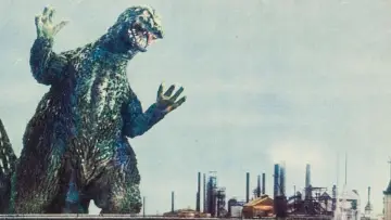 Zasłona do filmu "Mothra kontra Godzilla" #811368
