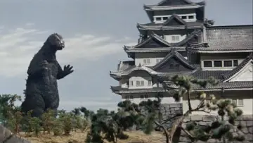 Zasłona do filmu "Mothra kontra Godzilla" #811380
