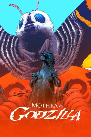 Plakat do filmu "Mothra kontra Godzilla" #811390