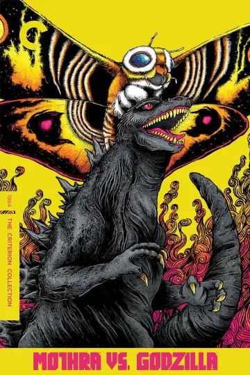 Plakat do filmu "Mothra kontra Godzilla" #811395