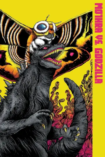 Plakat do filmu "Mothra kontra Godzilla" #811396