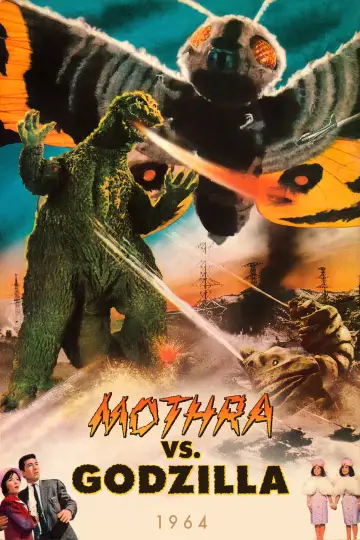 Plakat do filmu "Mothra kontra Godzilla" #811406