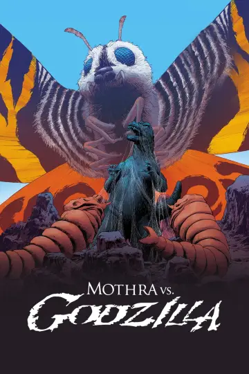 Plakat do filmu "Mothra kontra Godzilla" #811407