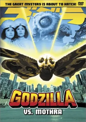 Plakat do filmu "Mothra kontra Godzilla" #811411