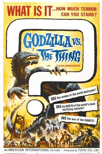 Plakat do filmu "Mothra kontra Godzilla" #811414