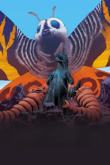 Plakat do filmu "Mothra kontra Godzilla" #811416