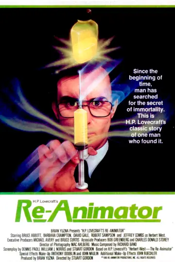 Plakat do filmu "Re-Animator" #875606