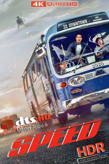 Plakat do filmu "Speed: Niebezpieczna prędkość" #44296