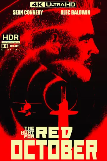 Plakat do filmu "Polowanie na Czerwony Październik" #218801