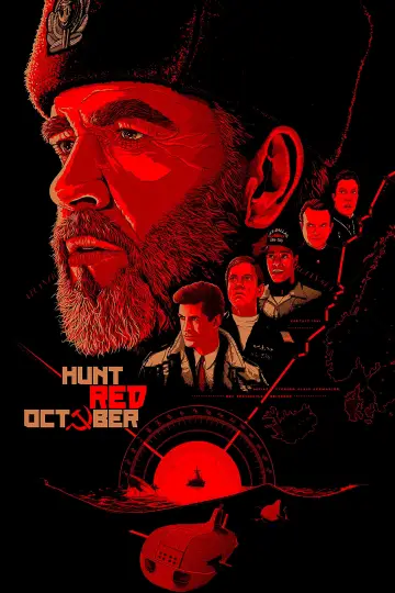 Plakat do filmu "Polowanie na Czerwony Październik" #673164