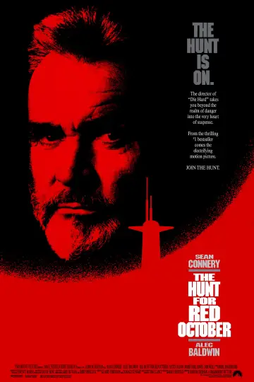 Plakat do filmu "Polowanie na Czerwony Październik" #673170