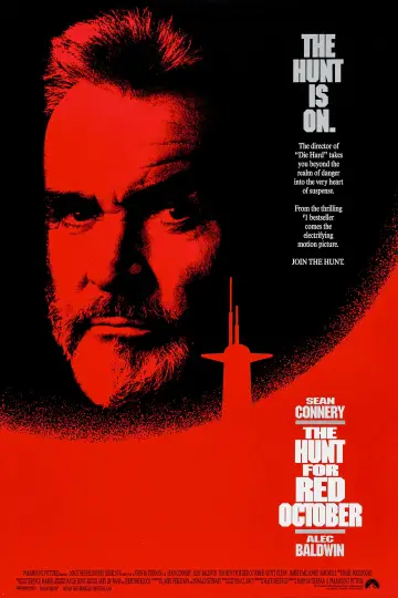 Plakat do filmu "Polowanie na Czerwony Październik" #673174