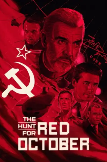 Plakat do filmu "Polowanie na Czerwony Październik" #673177