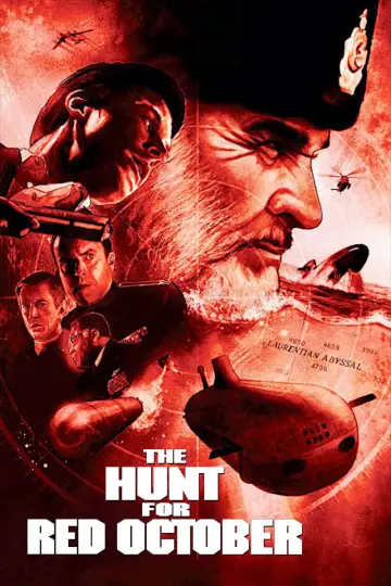Plakat do filmu "Polowanie na Czerwony Październik" #67709
