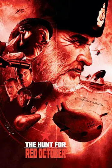 Plakat do filmu "Polowanie na Czerwony Październik" #67712