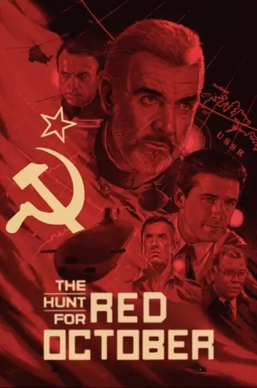 Plakat do filmu "Polowanie na Czerwony Październik" #67729