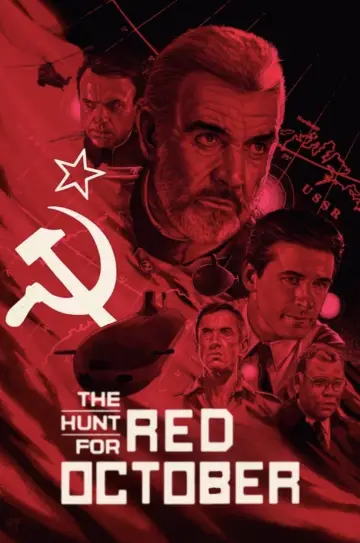 Plakat do filmu "Polowanie na Czerwony Październik" #67730