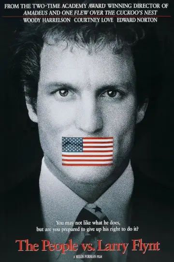 Plakat do filmu "Skandalista Larry Flynt" #250548