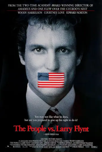 Plakat do filmu "Skandalista Larry Flynt" #898727