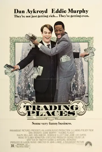 Plakat do filmu "Nieoczekiwana zmiana miejsc" #232411