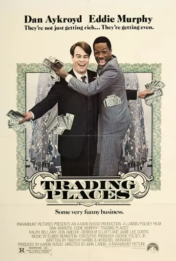 Plakat do filmu "Nieoczekiwana zmiana miejsc" #232424