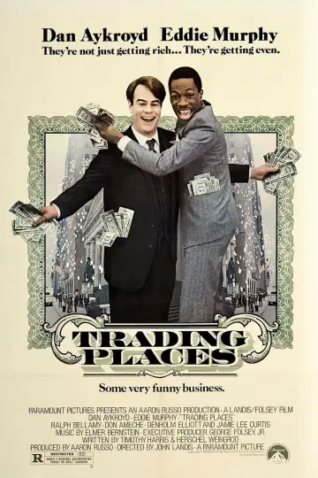 Plakat do filmu "Nieoczekiwana zmiana miejsc" #632494