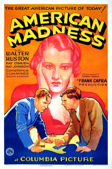 Plakat do filmu "American Madness" #1110517