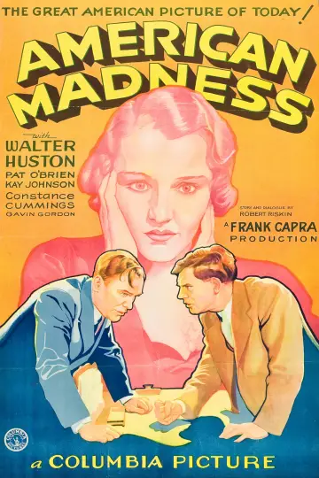 Plakat do filmu "American Madness" #1110518