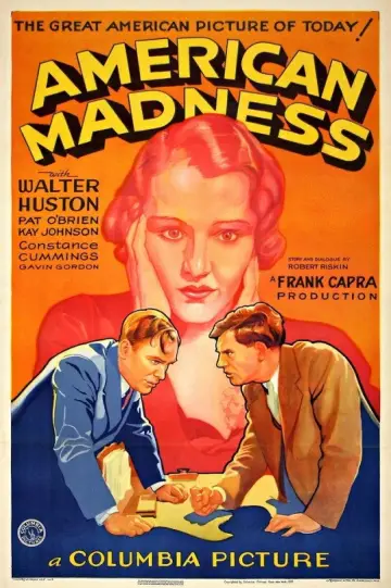 Plakat do filmu "American Madness" #1110519