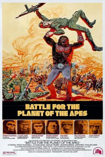 Plakat do filmu "Bitwa o Planetę Małp" #75250