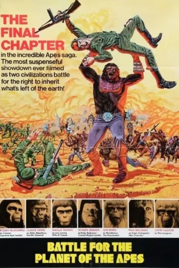 Plakat do filmu "Bitwa o Planetę Małp" #75254