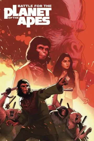 Plakat do filmu "Bitwa o Planetę Małp" #873734